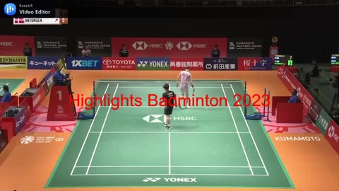 Anders Antonsen goes up against No.3 seed Kodai Naraoka