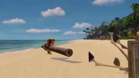 Madagascar On The Beach Scene - Movie Clip | Dreamworks Madagascar | Kids Movies Kids Cartoon