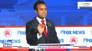 The Crowd at Debate boos as Vivek Ramaswamy says: "The Climate Change Agenda is a Hoax"