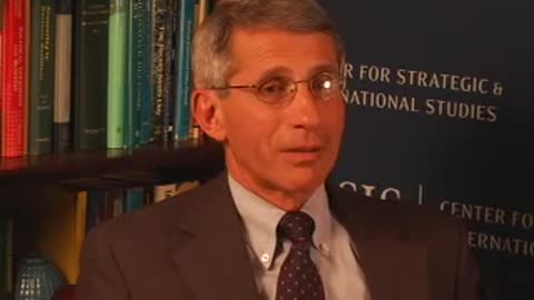 Anthony Fauci on Bioterrorism