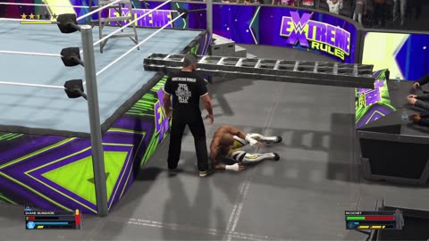 WWE 2K23: Shane McMahon VS Ricochet - Ladder Highlights