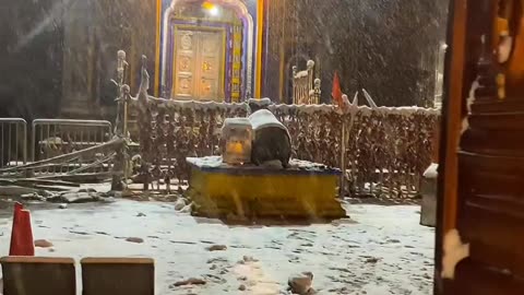 Kedarnath dhan snow fall