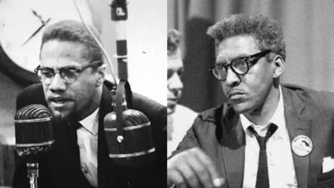 'Separation or Integration' Radio debate between Malcolm X and Bayard Rustin
