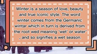 Winter season facts