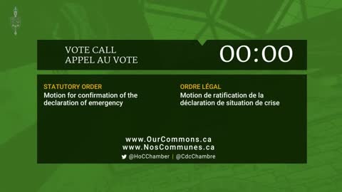 CANADA Votes on Emergency Act