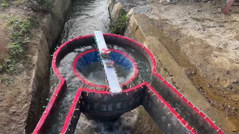 Revolutionary Hydroelectric Design: Supercharged Suction Turbine Unleashes Mega Energy! ⚙️💡