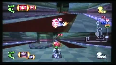 Mario Kart Double Dash! Toads Salsa vs UltimaCJ Bowsers Castle LIVE 13_16