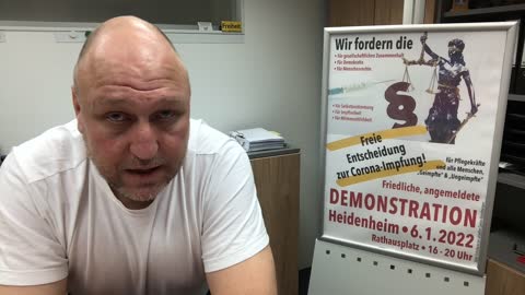 Wir benötigen bitte ORDNER für unsere Demonstration am 06.01.2022