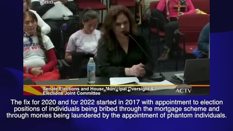 Explosive Jaqueline Breger AZ Houst Testimony