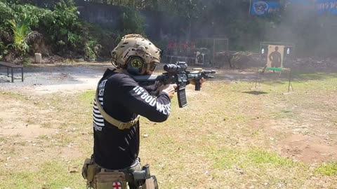 Weekend training at local range