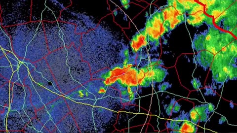 04/07/23 - Colliding "Gravity" Waves Over NEXRAD Radar