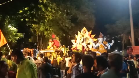 India celebrating Ganesh chaturthi