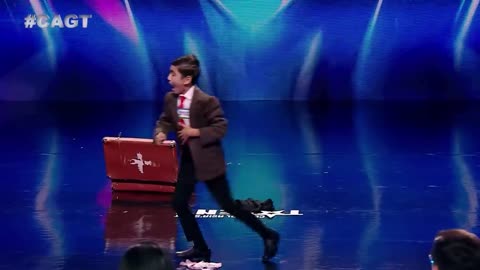 Small MR.Bean So much fun American Got Talent