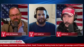 Conservative Daily: J6 Defendant Captain Garcia On How the Left Uses Race to Divide