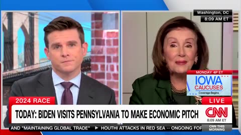 Pelosi says quiet part out loud: "It is impossible for him to be the President again"