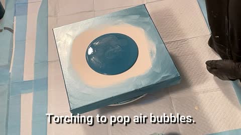 (692) CLOUD POUR PAINTING with VALLEJO PEARL MEDIUM & NO SATIN ENAMEL!