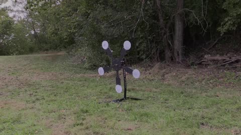 Portable Texas Star Target - Round Plates