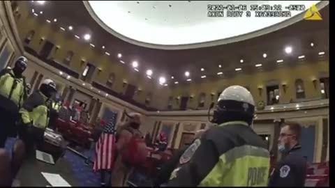 January 6: Body Cam Footage Inside Senate Chamber Tells a Different Story than the J6 Committee
