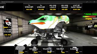 Monster Jam Monster Truck Sunday special Part 2 (video game monster Truck Freestyle)