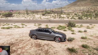 2020 Audi RS3 sedan. I was strewn across the road. Shot at by a drug cartel. Flopped off a bridge !