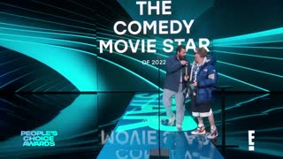 Adam Sandler WINS Comedy Movie Star Award at PCAs 2022 E! News