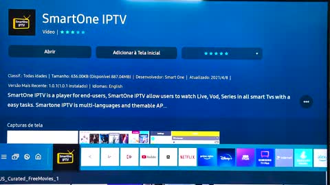 Como instalar o SmartOne em TVs Samsung.