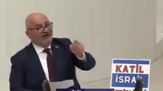 WATCH 🚨 During a parliamentary budget discussion, Turkish MP Hasan Bitmez suffered a heart attack