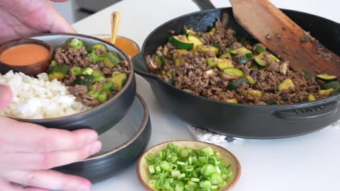 Teriyaki Ground Beef Meal Prep Bowls