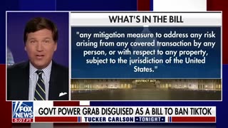 Tucker: This would give the government terrifying power