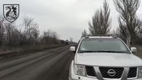 Ukrainian Marines Fire Salvo Of Rockets At The Russian Invaders