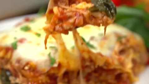 The Most Amazing Homemade Lasagna Recipe | Relaxing Food Cooking Videos | #Lasagna #drfoody