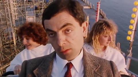 A funny dive with Mr. Bean!