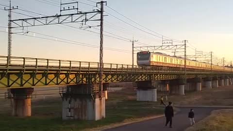 Chuo Line JR train