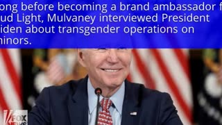 Woke Bud Light Executive Behind Dylan Mulvaney that spoke with Biden about trans surgery for minors. Marketing Campaign Trashes Bud Light and Its Customers During Interview. Gets Buried on Social Media by Others