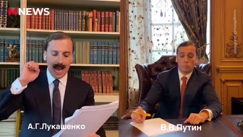 Maxim Galkin recorded a new parody of the talks between Putin and Lukashenko