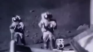 [HISTORY] Astronauts Rough and Tumble on the "MOON"