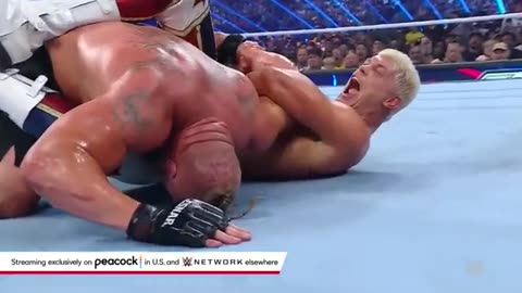 WWE cody vs Brock lesnar summersiam 2024