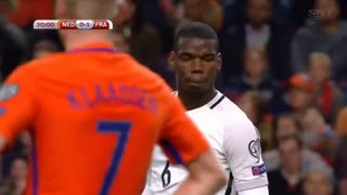 Paul Pogba scores absolute screamer vs Netherlands!! What a GOAL!!