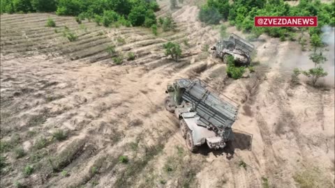 Rain of fire: footage of the destruction of the enemy from "Grad" in the Krasnolimansky direction
