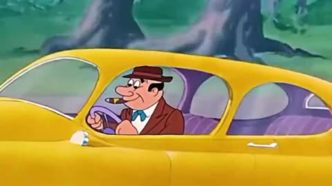 The animation of 1940 imagines the future of cars