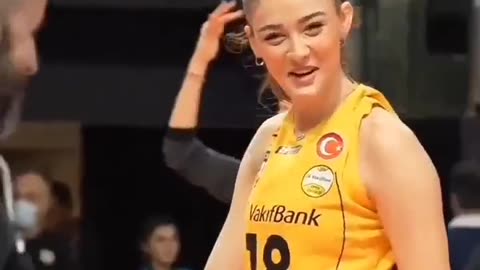 cutest Volleyball player zehra gune 🏐 #viral turkey 🇹🇷