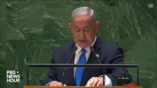 WATCH: Israeli Prime Minister Benjamin Netanyahu addresses the 2023 United Nations General Assembly