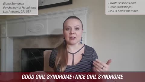 good girl and their syndrome.