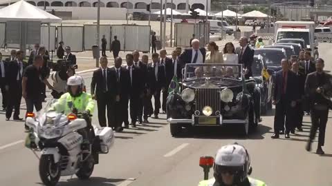 Luiz Inácio da Silva Sworn in as President of Brazil