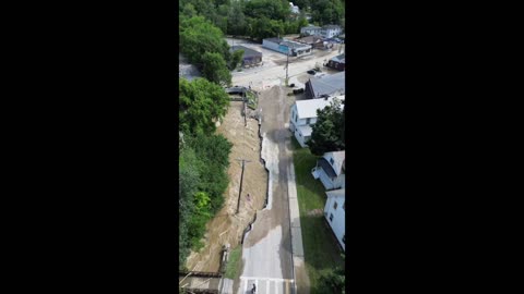 Drone captures 'devastating' flood damage in southwest Vermont