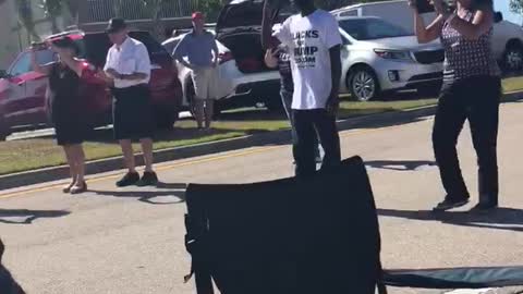 Trump Rally October 2018! This guy should be famous!