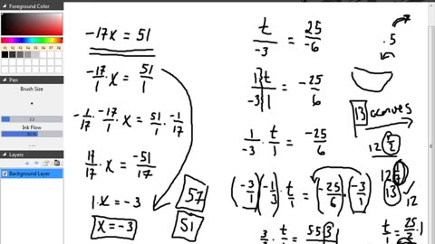 Algebra Part 1 Solving Equations Part 6