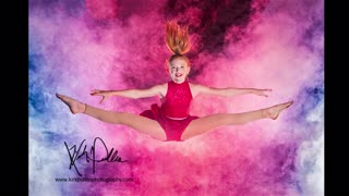 Sports Portrait Photo Session - Dancer on Trampoline