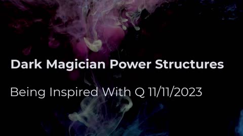 Dark Magician Power Structures 11/11/2023