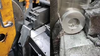 Cut through metal with precision - CNC Circular Saw Machine!